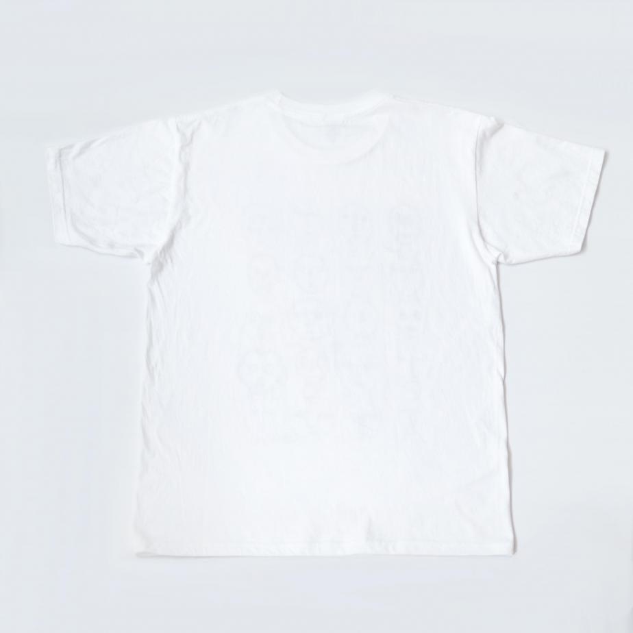 いのくまTシャツ（顔20）ホワイト｜ウェブショップ｜MIMOCA 丸亀